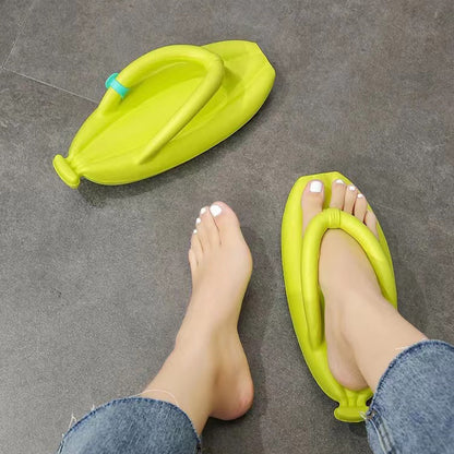 Banana Flip Flops