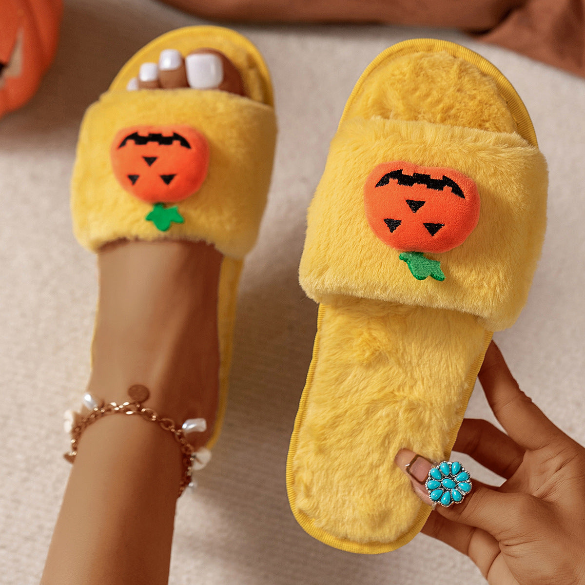 Pumpkin Slippers