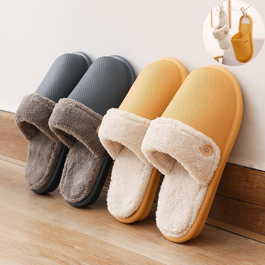 House Slippers with Detachable Lining