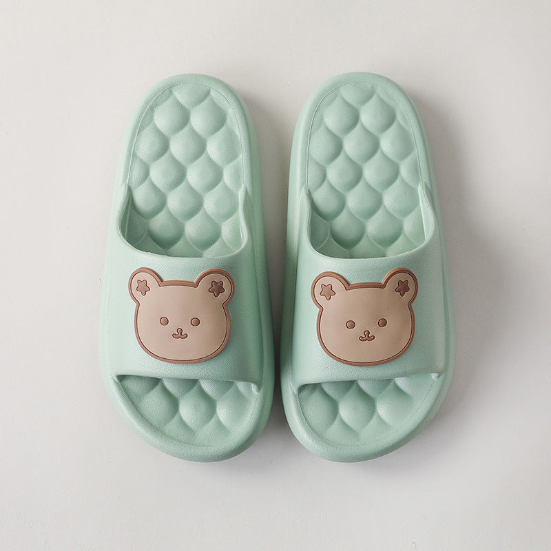 Bear Open Slippers