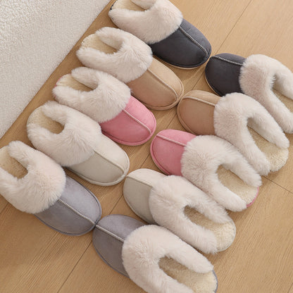 Warm Plush Home Slippers