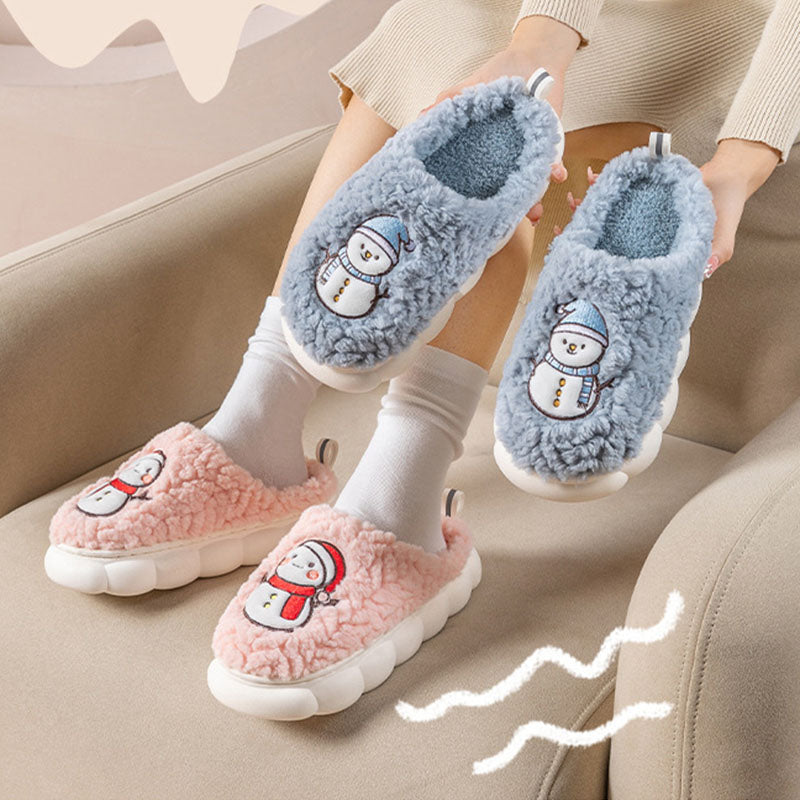 Snowman Slippers