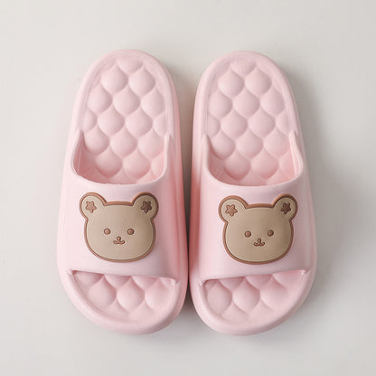 Bear Open Slippers