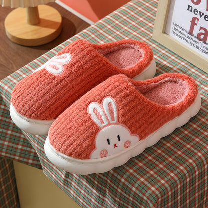 Rabbit and Bear Home Slippers