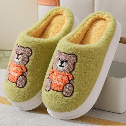 Bear Woolen Slippers