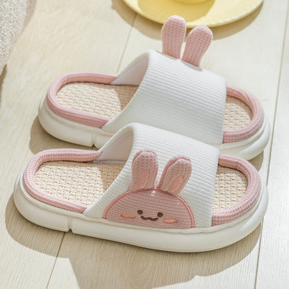 Rabbit and Bear Indoor Slippers