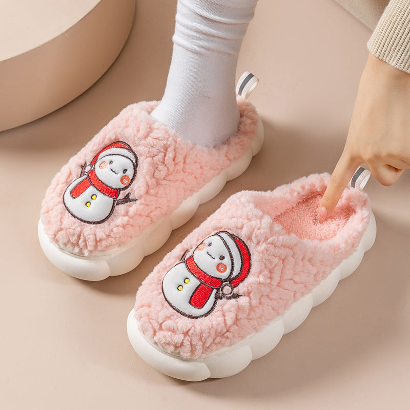 Snowman Slippers