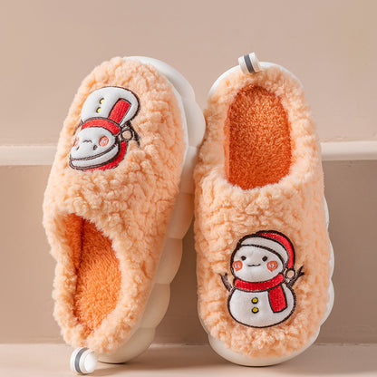 Snowman Slippers