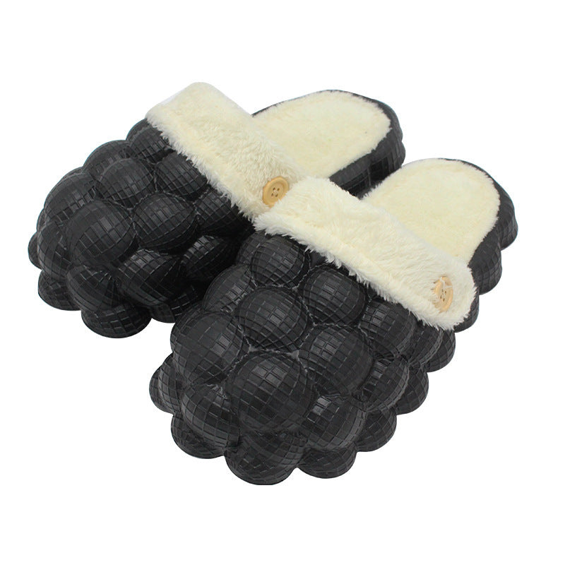 Bubble Slippers with Plush Lining