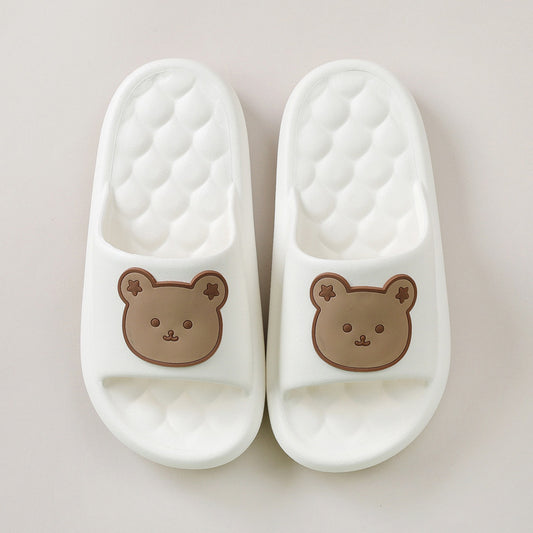 Bear Open Slippers