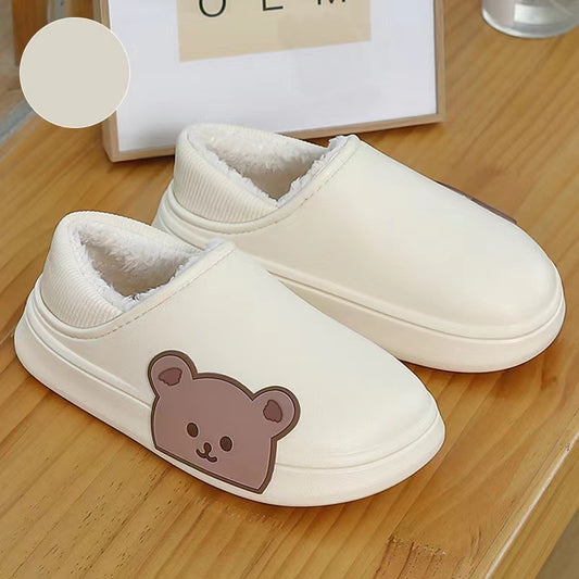 Bear Closed Slippers