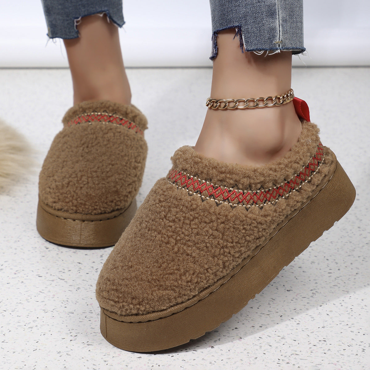 Suede Slippers