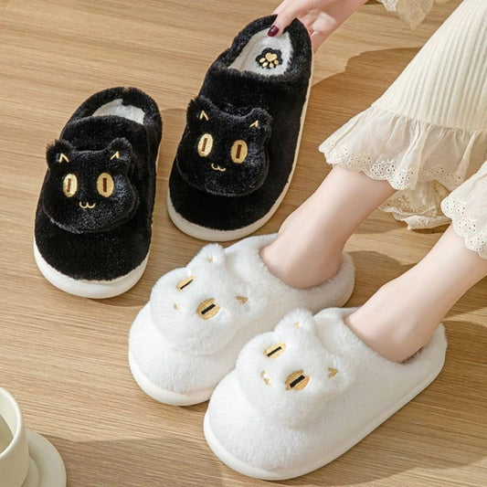 Cat Cotton Slippers