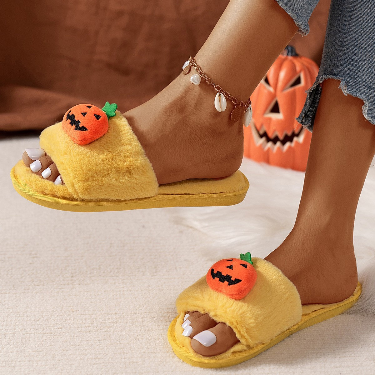 Pumpkin Slippers