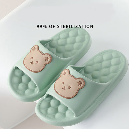 Bear Open Slippers