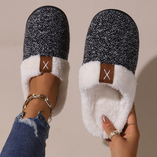 Thick Plush Slippers