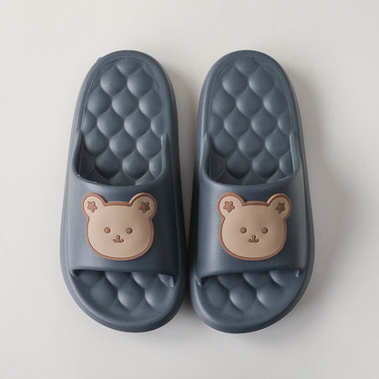 Bear Open Slippers