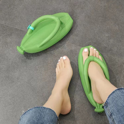 Banana Flip Flops