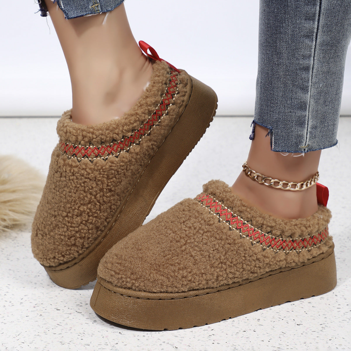 Suede Slippers