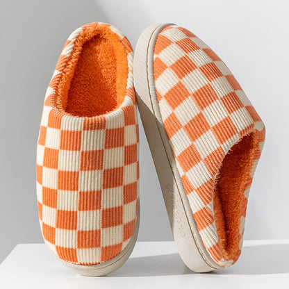 Checkered Slippers