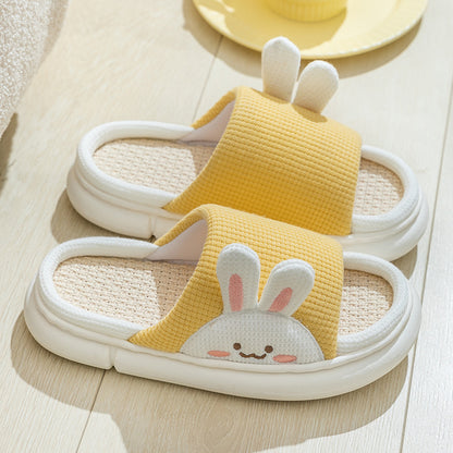 Rabbit and Bear Indoor Slippers